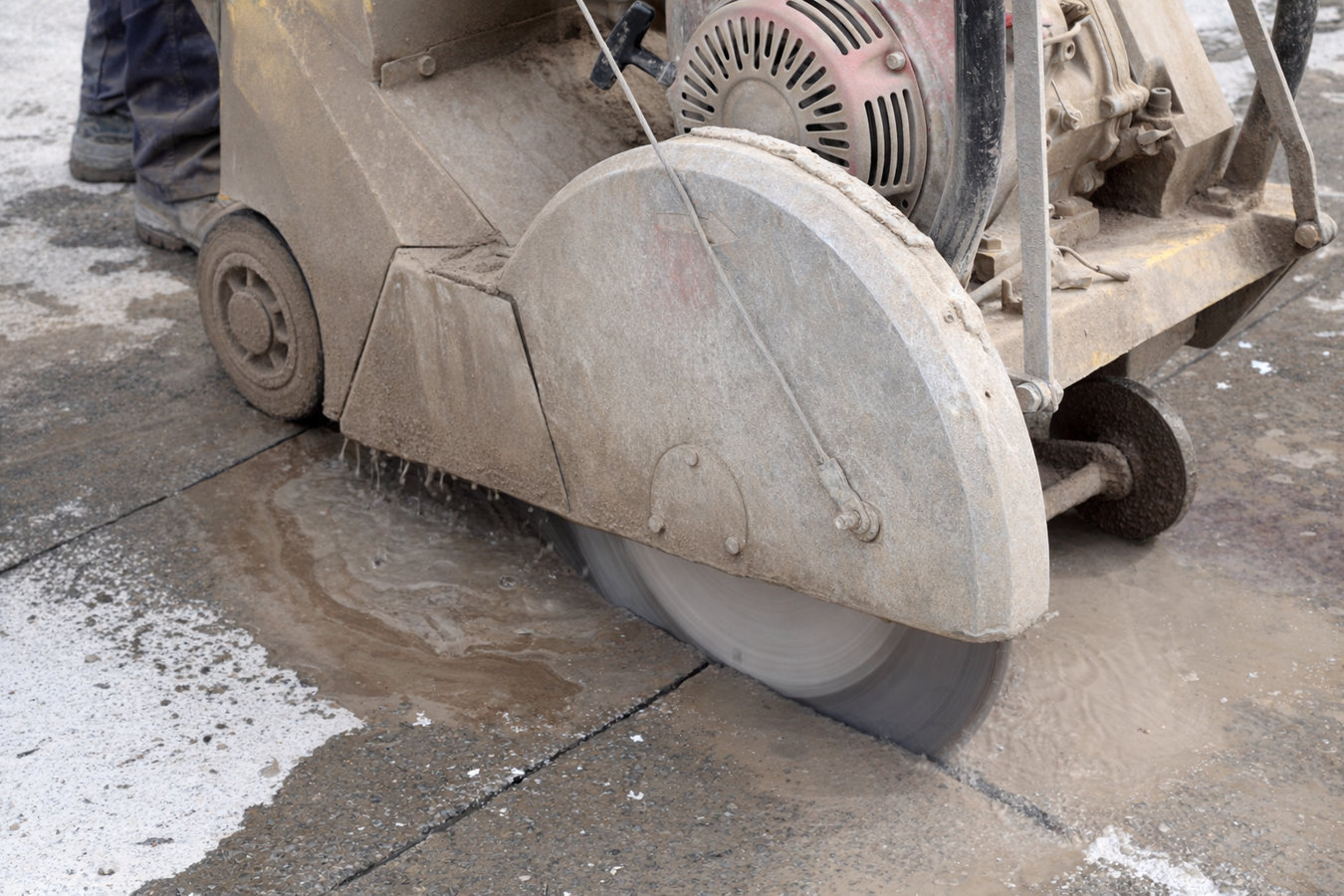 Concrete cutting in West Fargo, ND